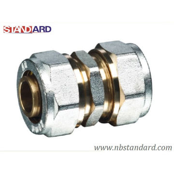 Brass Compression Fittings/Plumbing Fitting/Nipple/Straight/Coupling/Fitting